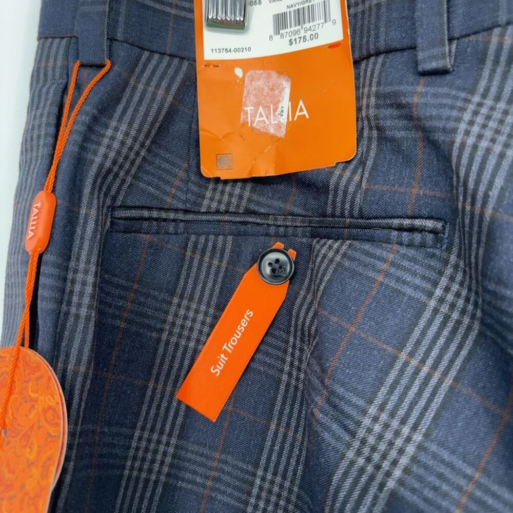 NAVY Wool blend Pants In Gray